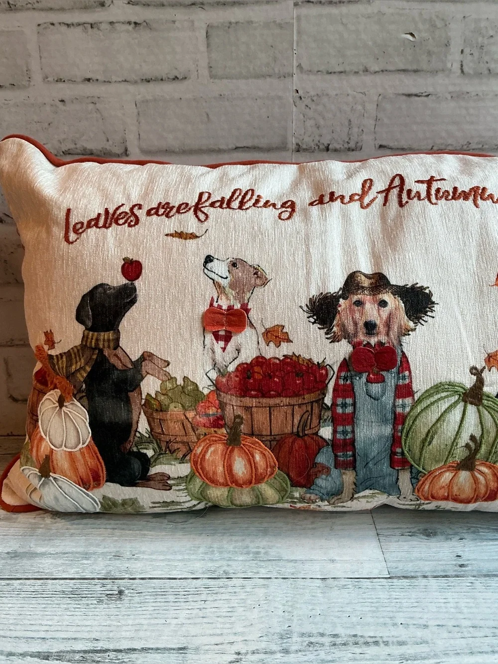Autumn Gatherings nwt orange